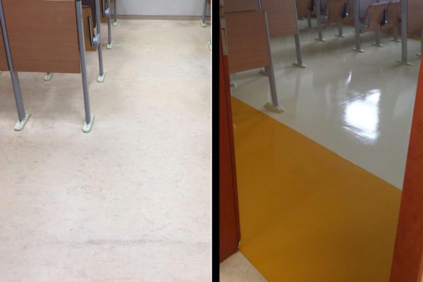 Реновиране на подови покрития в учебни заведения 2