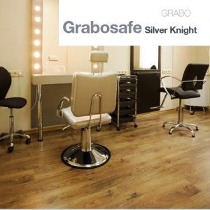 Безопасна винилова настилка GraboSafe Silver Knight : хетерогенна