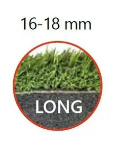 Гумена плоча с изкуствена трева за фитнес зала- дълга